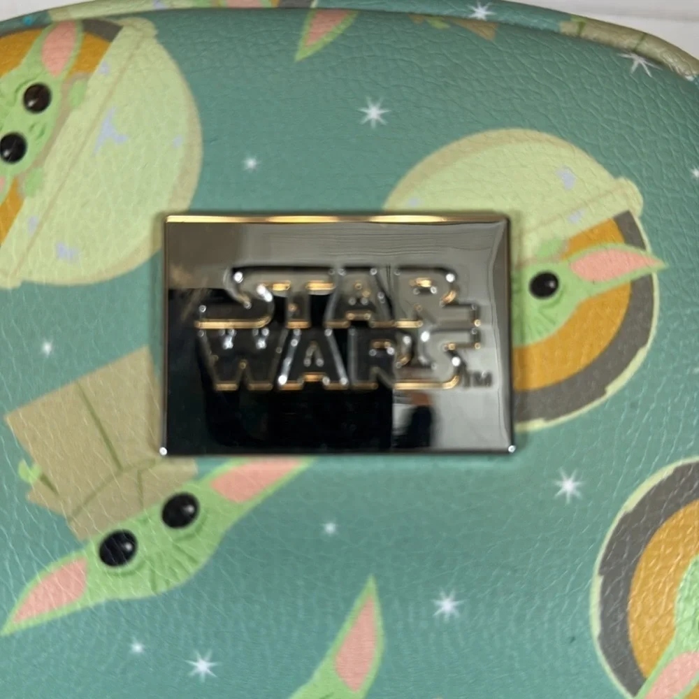 Star Wars Baby Yoda Mini Backpack Full Length Straps. Excellent Condition